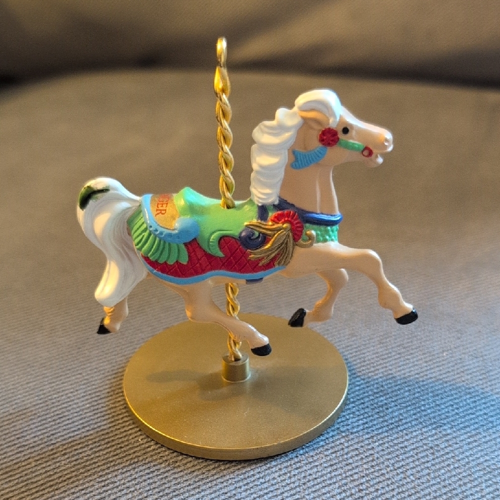Hallmark Carousel Horse Ornament